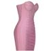 Mini Sexy Diamond Studded Tight Strap With Suspender, Party Dress, Nightclub Bandage Dress_ecoleips.com