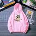 Hooded Sweatshirt For Women, Spring And Autumn 2024 New Loose Oversize Fleece Jacket FD13120926_ecoleips.com