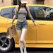 American Style Spiked Rivet Jeans Low Waist Shorts For Women Summer Slim Fit Bodycon Hot Sexy Ultra Short Pants_ecoleips.com