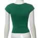 Aria Basics Aria Basics 2024 New European And American Fashion Backless Short-Sleeve T-Shirt, Sexy Stretchy Women's Top, Slim Fit, Round Neck_ecoleips.com