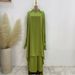 Women's Clothing Plus Size Clothes Effortless Elegance Big Swing Solid Color Robe Dress - Lightweight Plus Size Daily Outfit With Relaxed Fit_ecoleips.com