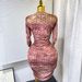 Women's Clothing Mesh Dress Slim Fit Hip Wrap Pleated Fashion Temperament Skirt Women_ecoleips.com