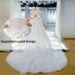 Lightweight Wedding Dress 2026 New Style Bridal Gown with Train Slimming Simple off Shoulder Forest Style Travel Photography Women's Dress_ecoleips.com