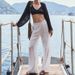 Suitable For All Seasons High-End Tencel Linen Solid Color Casual Long With Drawstring Waist Straight-Leg For Women Summer New Loose Versatile_ecoleips.com