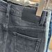 2026 Early Spring New European American R&13 Style Black And Gray Mid-low Waist Slightly Stretchy Cropped Flared Jeans_ecoleips.com