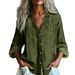2026 Shein Independent Site European And American Cross-border Casual Cotton-linen Style Shirt New Hot-selling_ecoleips.com
