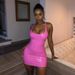 Aria Basics Aria Basics Summer Dress For Women, European And American Style, Nightclub Party, Internet Celebrity Sexy Sleeveless Bodycon Dress,_ecoleips.com