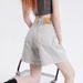 Green Dopamine Outfit Denim Short For Women Summer New In Style High Wait Slimming Girl A-line Three-Quarter Hot_ecoleips.com