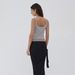 In-stock Spanish Original Design, Sexy And Alluring Asymmetrical Halter Neck Tank Top With Unique Design_ecoleips.com