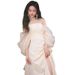 Strapless Light Bride Simple Long French Satin Outdoor Veil Super Fairy Forest Style Morning Gown Greeting Wedding Dress_ecoleips.com