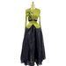 African-Inspired Pleated Print Two-Piece Set - Flowy Top + Wide Leg Pants (Rose Red/Orange/White/Matcha, One Size Fits Most)_ecoleips.com