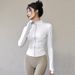 K UV Protection Yoga Top Quick-Dry Sports Jacket Training Long Sleeve Women's Outdoor Running Fitness Wear_ecoleips.com