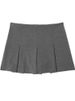 Women's Fashionable Wide Pleated Mini Skirt Shorts – Casual Versatile Skort, Trendy Club Bottom_ecoleips.com