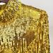 Voya Voya Women's Evening Gown Long Dress 2026 European And American Celebrity Heavy Craft Beaded Sequined Gold Sparkle Long Dress_ecoleips.com