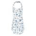 WG227 European And American Cross-border Women's Spring/summer Halter Neck Floral Print Backless Casual D, Flowing_ecoleips.com
