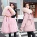 Fleece-Lined Winter Parka Coat – Oversized Hooded Puffer Jacket With Detachable Faux Fur Trim (8 Colors, Streetwear Style)_ecoleips.com