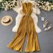 Women's fashion temperament professional suit collar romper_ecoleips.com