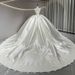 White Strapless Satin Wedding Dress Understated Luxury New Summer Unique Train_ecoleips.com