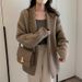 soft grey round neck sweater for men & women breathab cose blend casual pullover, streetwear ential_ecoleips.com