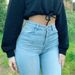 Women's Clothing Sexy Buttocks High Waist And Abdomen Stretch Jeans_ecoleips.com