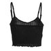 AB401 Early Spring New Style Youthful And Alluring Cropped Top, Solid Color Street Style, Chest-enhancing, Simple_ecoleips.com