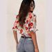 Women's Clothing Fashion Long Sleeved Shirt New Hot Selling Floral Tops Gorgeous_ecoleips.com