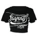 AC311 European And American 2024 Autumn New Waist-Revealing Hot Girl T-Shirt For Women, Short Sleeve, Slim-Fit Design,_ecoleips.com