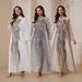 NC64 Mesh Embroidery Sequined Long Skirt Cross Border Dress Abaiya Women's Muslim Fashion Clothing_ecoleips.com