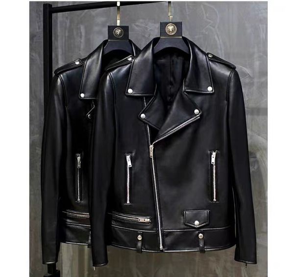 Women’s Clothing Small leather jacket for women short spring and autumn winter new jacket student bf loose motorcycle leather jacket_ecoleips.com