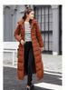 K Women's Cotton Coat; New Style, Knee-length, Fashionable, Slim-fit, Thickened Overcoat. No Bags Or Other Accessories._ecoleips.com