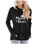 Hot Sale Women's Pocket Sweater Letter Print Loose Crew Neck Long Sleeves_ecoleips.com