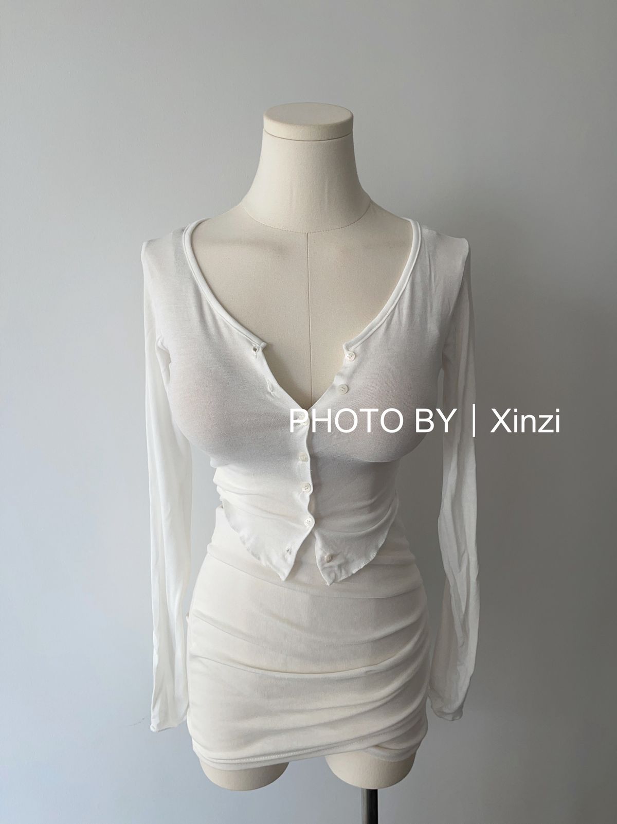 Figure Flattering Solid Color Cardigan with Curved Hem And Cinched Waist for Women Simple Spring Summer New Style Outerwear_ecoleips.com