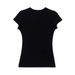 Women's Clothing Slim Fit Round Neck Top Straight Shoulder Sports Short Sleeve T Shirt_ecoleips.com