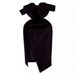 Elegant Strapless Off-Shoulder Dress for Mature Women with Slit Sophisticated Women's Gown_ecoleips.com
