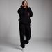 "Minimalist Hoodie & Trouser Set – Oversized Pullover + Relaxed Eye Mask Pants (Green/Black/Dark Gray/Pink/Rose Red/Apricot)_ecoleips.com