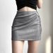Cross-border European And American Style 2023 Summer New Women's Clothing Solid Color Slim-fit Street Fashion_ecoleips.com