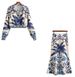 Verve 2025 Women's Long Sleeve Floral Shirt 5530 5529_ecoleips.com