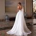 Simple Main Wedding Dress New Fashion Train Design For Women's Wedding Party Wear_ecoleips.com