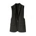 Fashionable, Simple, Elegant, And Stylish, The 2026 New Trendy Korean Version Versatile Women's Vest Is Perfect For_ecoleips.com