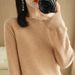 Women's Clothing Round Neck Knit Sweater - Solid Color Long Sleeve Pullover For Autumn & Winter_ecoleips.com