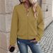 Lightweight Knit Cardigan With Zip Detail – Versatile Long-Sleeve Cover-Up For Women (S-XXXL, 11 Neutral & Pastel Shades, Poly-Spandex Blend)_ecoleips.com