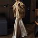 Women's Clothing Oversized Casual Street Jacket – Trendy Black & Gold Lightweight Coat_ecoleips.com