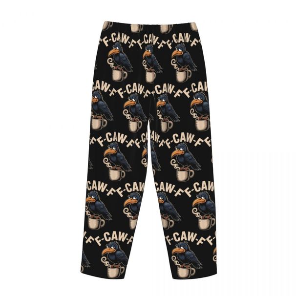 F-CAW-F Shirt For Coffee Lovers And Sarcastic Mornings Women Loungewear Pants Comfy Pajama Pants Dorm Pajama Bottoms_ecoleips.com