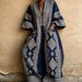 Bohemian Retro Ethnic Style Wide Leg Jumpsuit for Women with Pockets Long Robe Foreign Trade Fashion_ecoleips.com