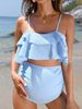 Verve Maternity Swimsuit Women Solid Color Sexy Pregnant Bikini Swimwear New Quick-Drying Breathable Bathing Suit_ecoleips.com
