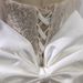 Women's Clothing Elegant French Satin Wedding Dress With Vintage Embroidery – Princess Ball Gown With Long Train & Deep V-Neck For Bride_ecoleips.com