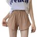 Women's Clothing Summer High Waist Large Size Shorts Net Celebrity Fitness Sports Pants Loose Casual Pants_ecoleips.com