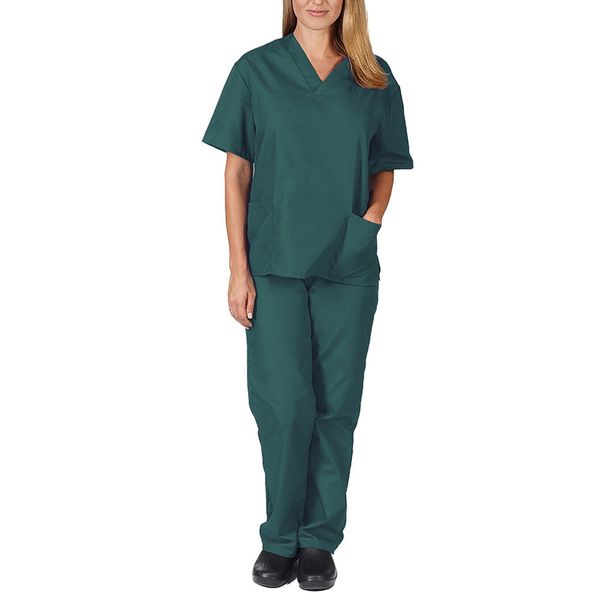 Women's Clothing Summer Hand Washing Clothes Thin Male Doctor Surgical Clothes Female Nurse Work Clothes Elastic Quick Drying Suit_ecoleips.com