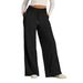 Women's Clothing High Waist Wide Leg Sweatpants Soft Joggers Breathable Milk Cotton, Loose Fit Casual Lounge Pants For Running, Yoga & Travel (S-XXL)_ecoleips.com