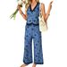 Diyun 2025 Spring Summer Bohemian European And American Style Printed Lace Cardigan Vest Long Pants Set_ecoleips.com